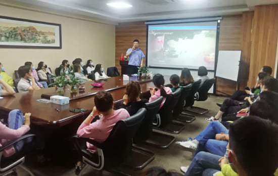 安全無小事，科進·澳思泰組織開展“防震與消防安全知識“宣講活動